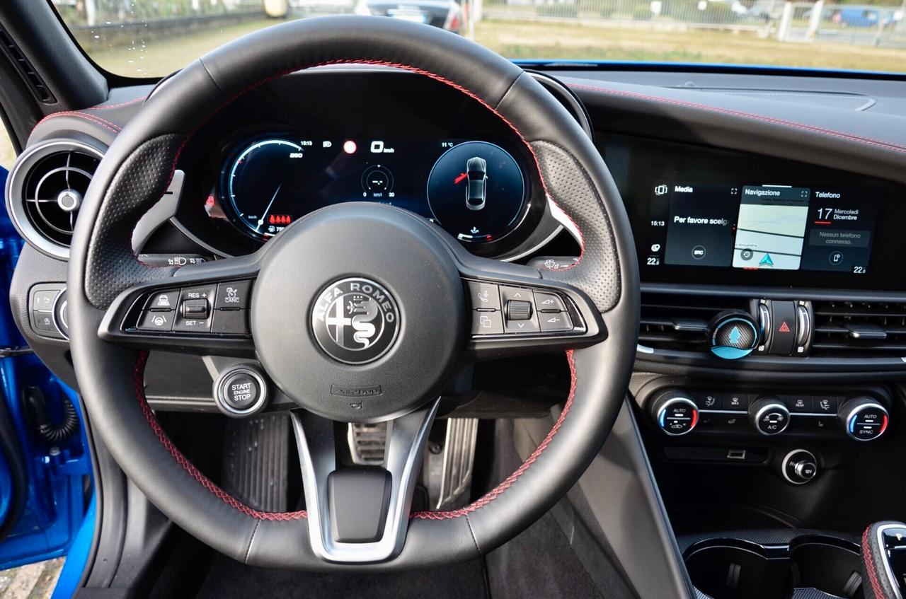 ALFA ROMEO GIULIA 2.2 T COMPETIZIONE Q4 209cv AUTO, PARI AL NUOVO, UFF ITALIANA, FULL OPTIONAL, HARMAN&KARDON, FARI MULTIBEAM, RETROCAMERA, PERMUTE