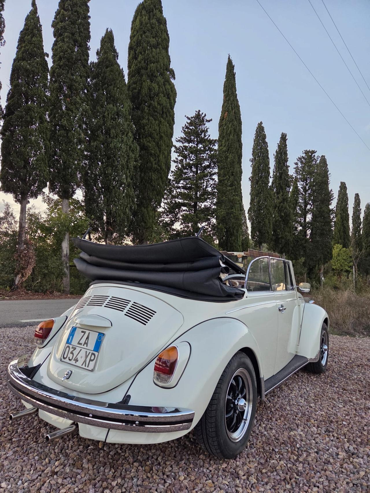 Volkswagen Maggiolone Karman cabrio 1600 vetro piatto