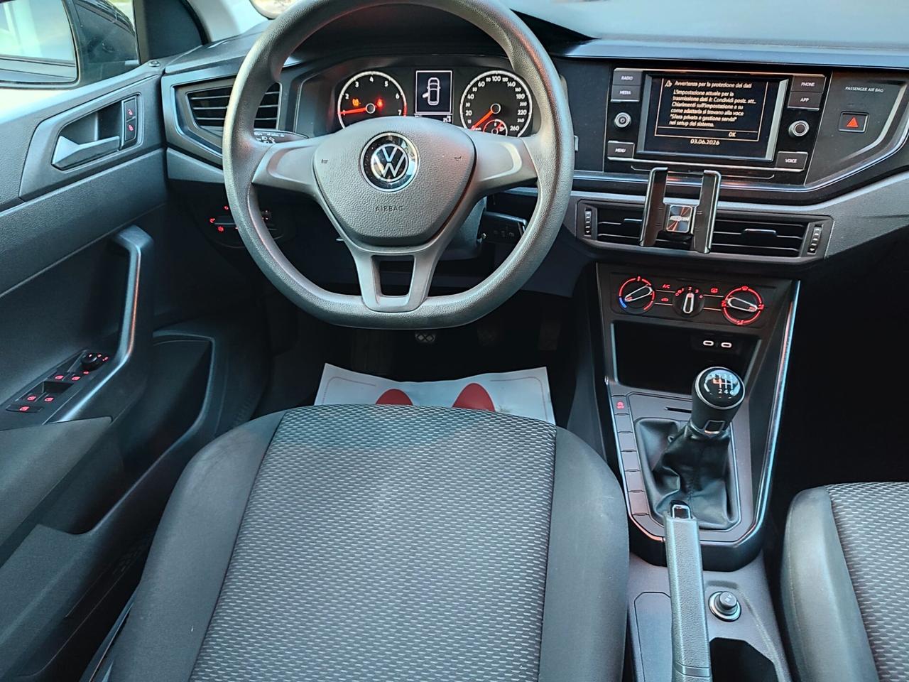 VOLKSWAGEN POLO DEL 2021 TGI A METANO DI CASA