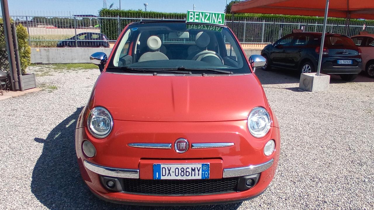 Fiat 500 500C Cabrio 1.2 Rock Cv. 69 Adatta a Neopatentati Versione con colore Fiat Rosso Corsa