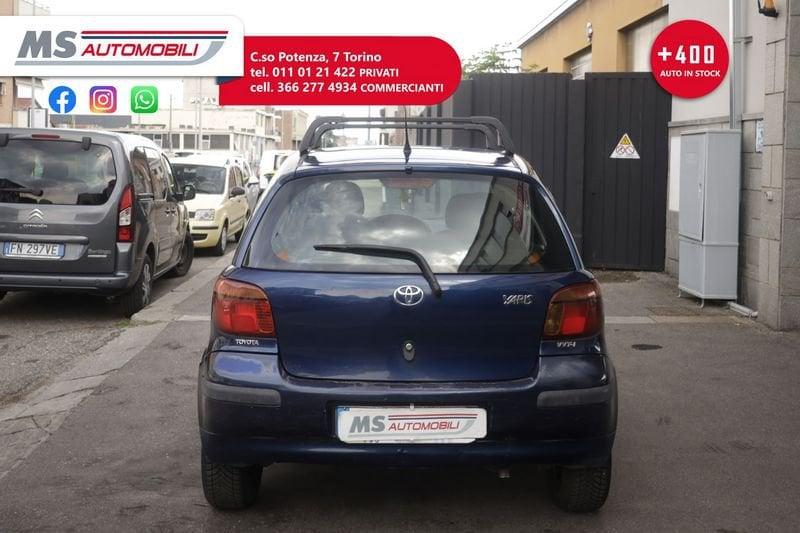 Toyota Yaris TOYOTA Yaris 1.0 16V CAT 5P SOL BLUE 48KW ANNO 2003