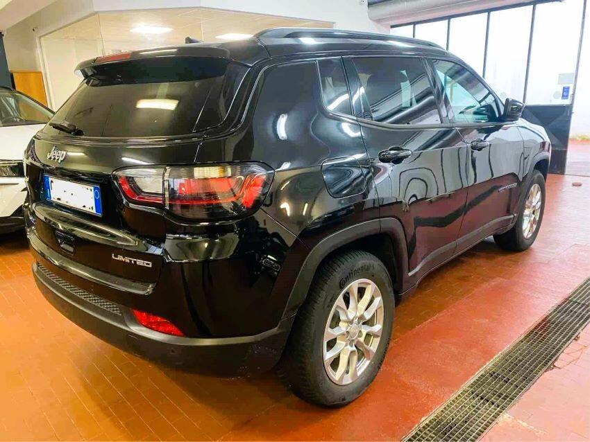 Jeep Compass 1.3 TURBO T4 190 CV PHEV AT6 4xe Limited NO VINCOLI FINANZ. BLACK