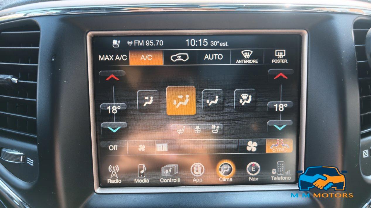 Jeep Grand Cherokee 3.0 V6 crd Overland 250cv auto