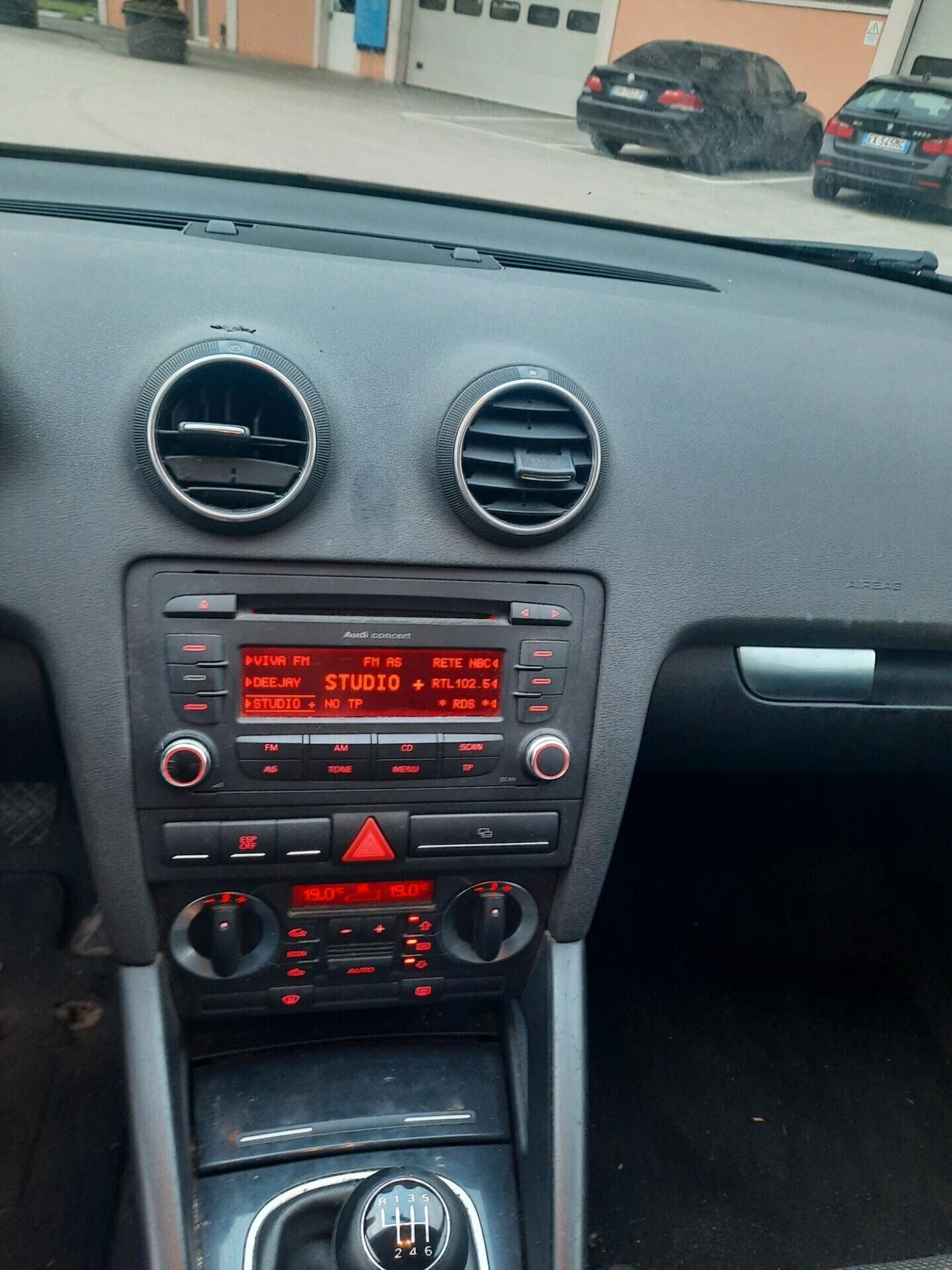 Audi A3 2.0 16V TDI ESTERNO S-LINE Ambition 170 cavalli