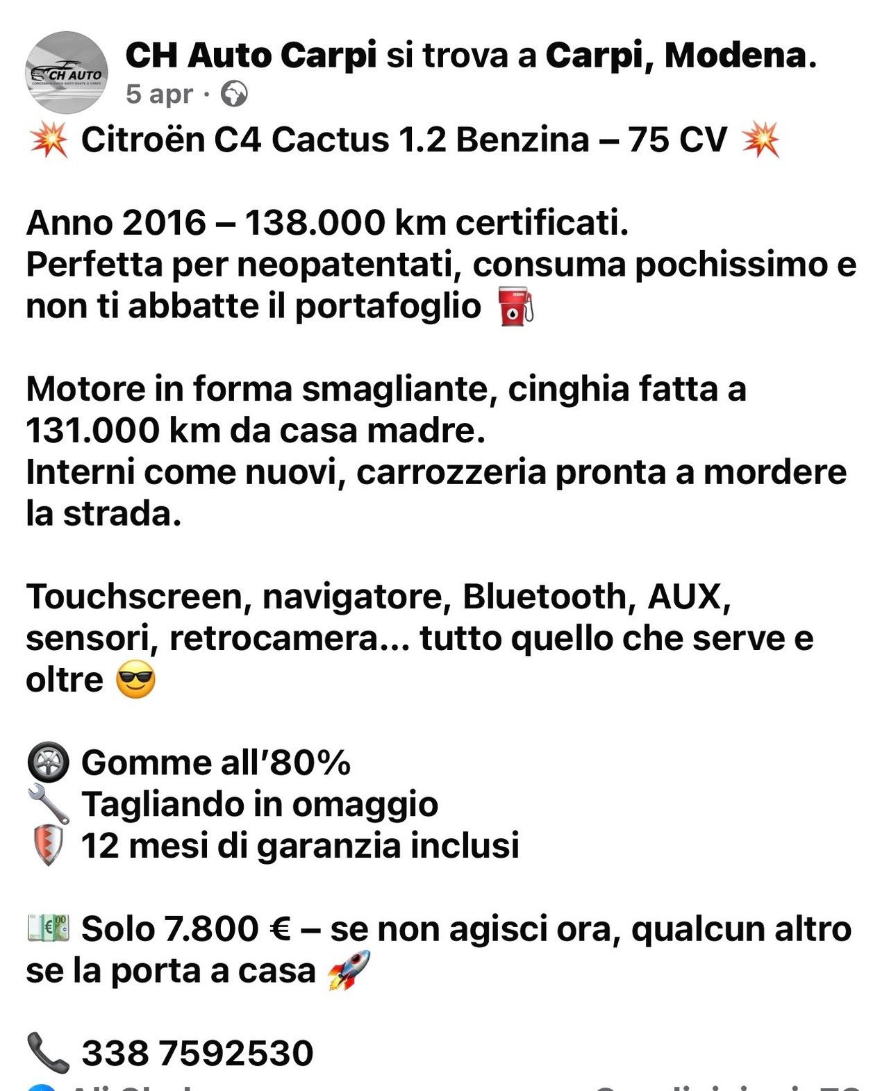Citroen C4 Cactus
