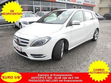 MERCEDES-BENZ B 180 CDI autom. - OK NEOPATENTATI - UNICO PROPRIETARIO