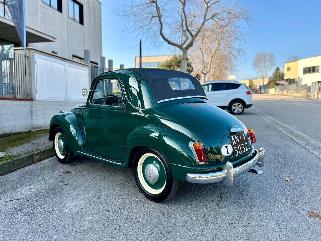 Fiat Topolino 500C TRASFORMABILE - VETTURA DI INTERESSE STORICO COLLEZIONISTICO