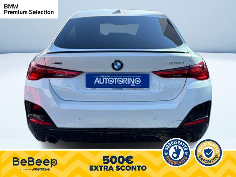 BMW Serie 4 Gran Coupé 420D GRAN COUPE MHEV 48V XDRIVE MSPORT PRO AUTO