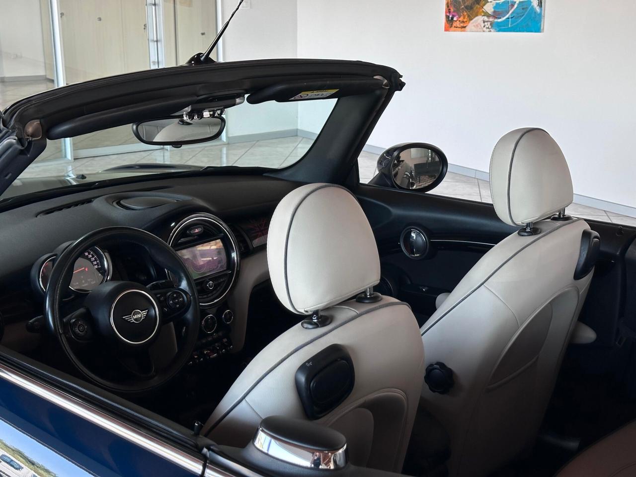 Mini Cooper D Cabrio 1.5 Hype auto 7m my18 *UniProprietario*LapisLuxuryBlue*FariBiLed*Cerchi18'*
