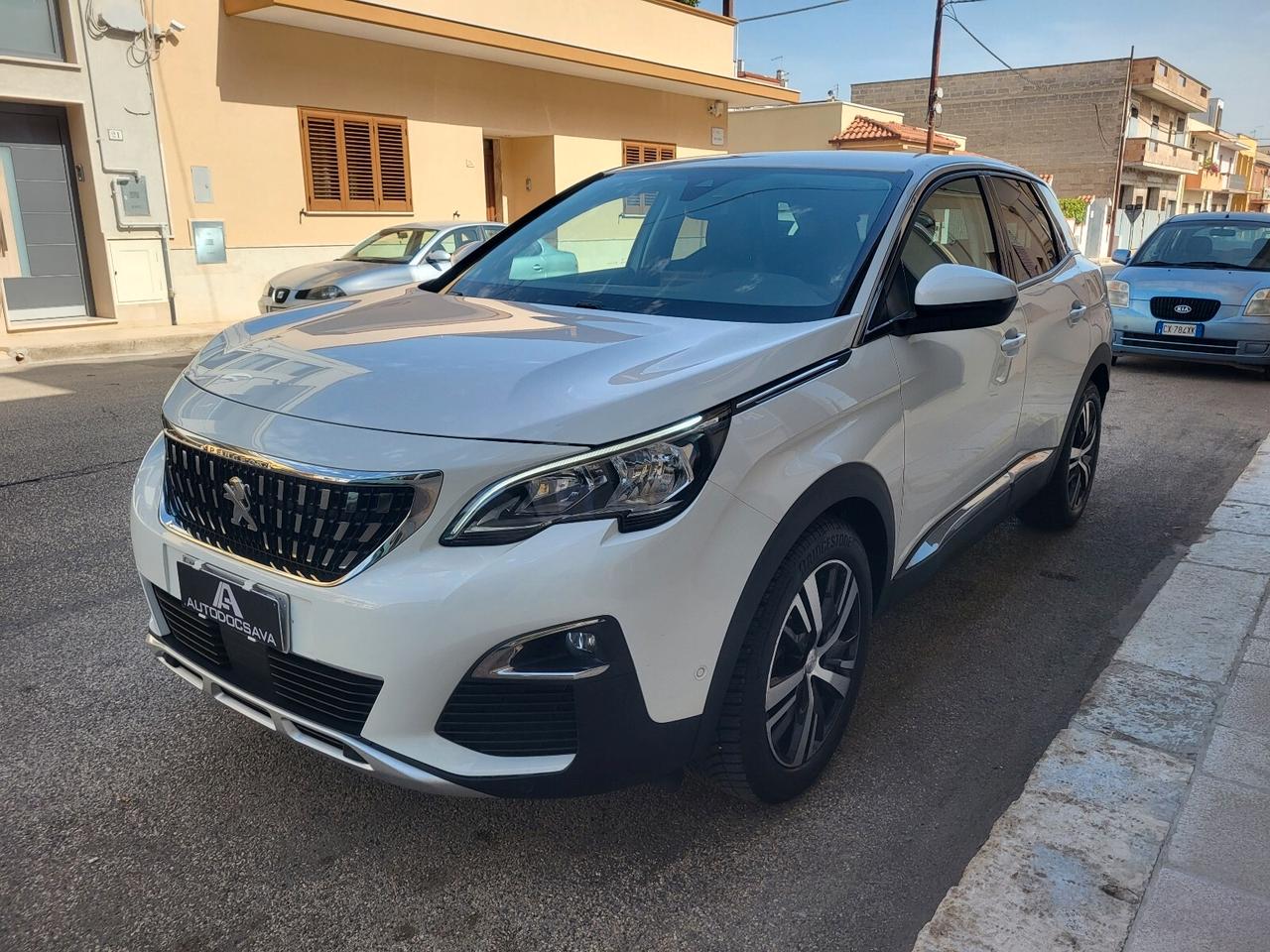 Peugeot 3008 Blue Hdi 130 Cv Allure Cerchi 18 Sensore Angolo Cieco...