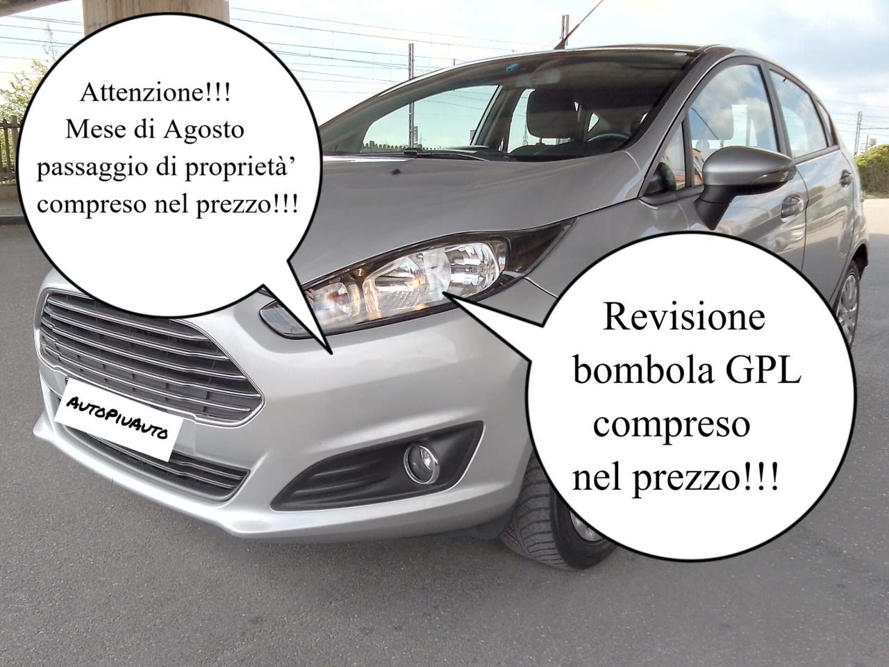 Ford Fiesta 1.4 5p. Bz.- GPL Titanium OK NEO