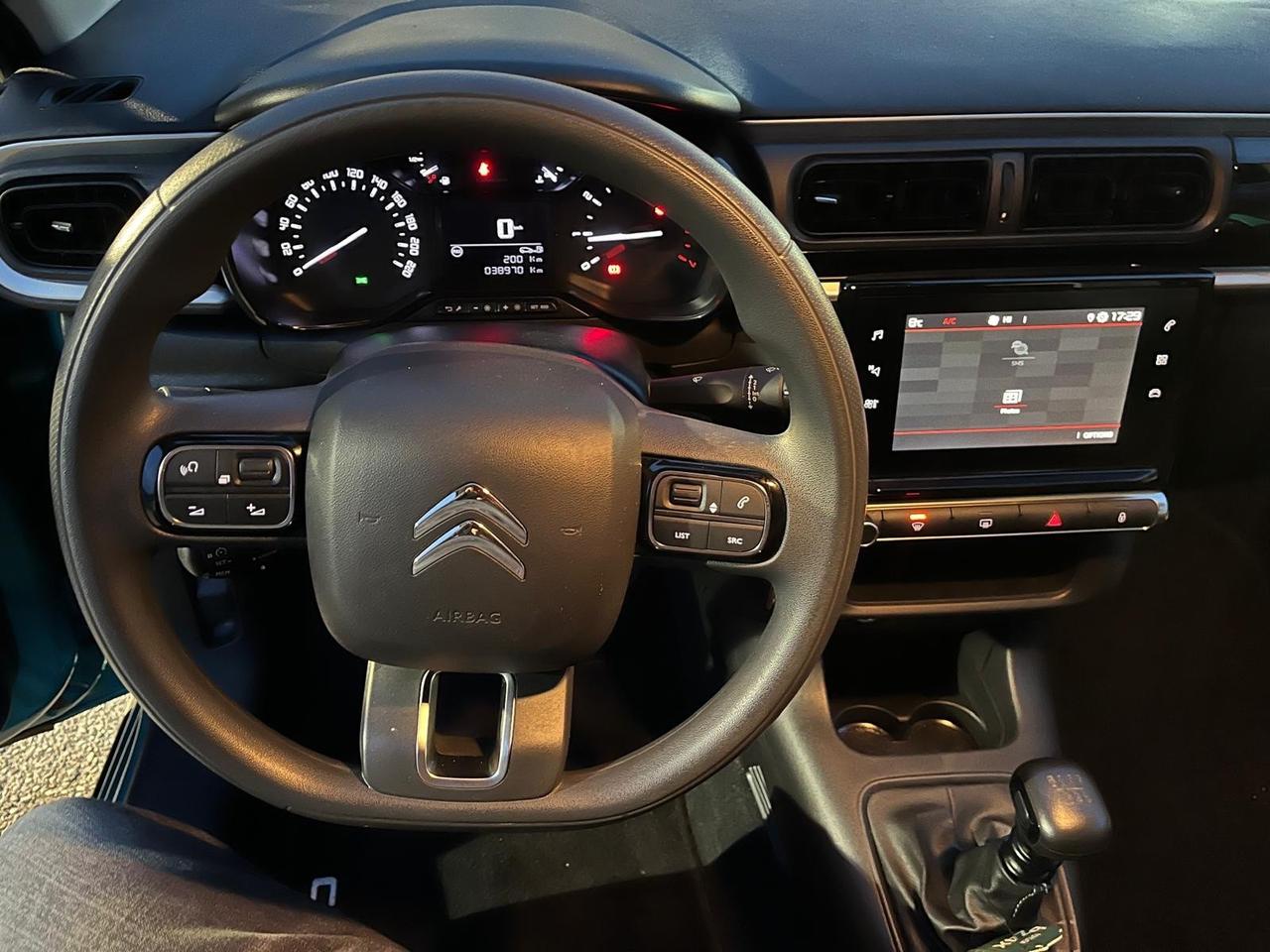 Citroen c3-1.5 blue hdi/100cv-km 38000-2022