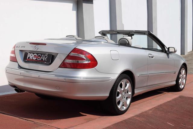 MERCEDES-BENZ CLK 200 Kompr Cabrio PERFETTA (uniproprietario, Km Cert)