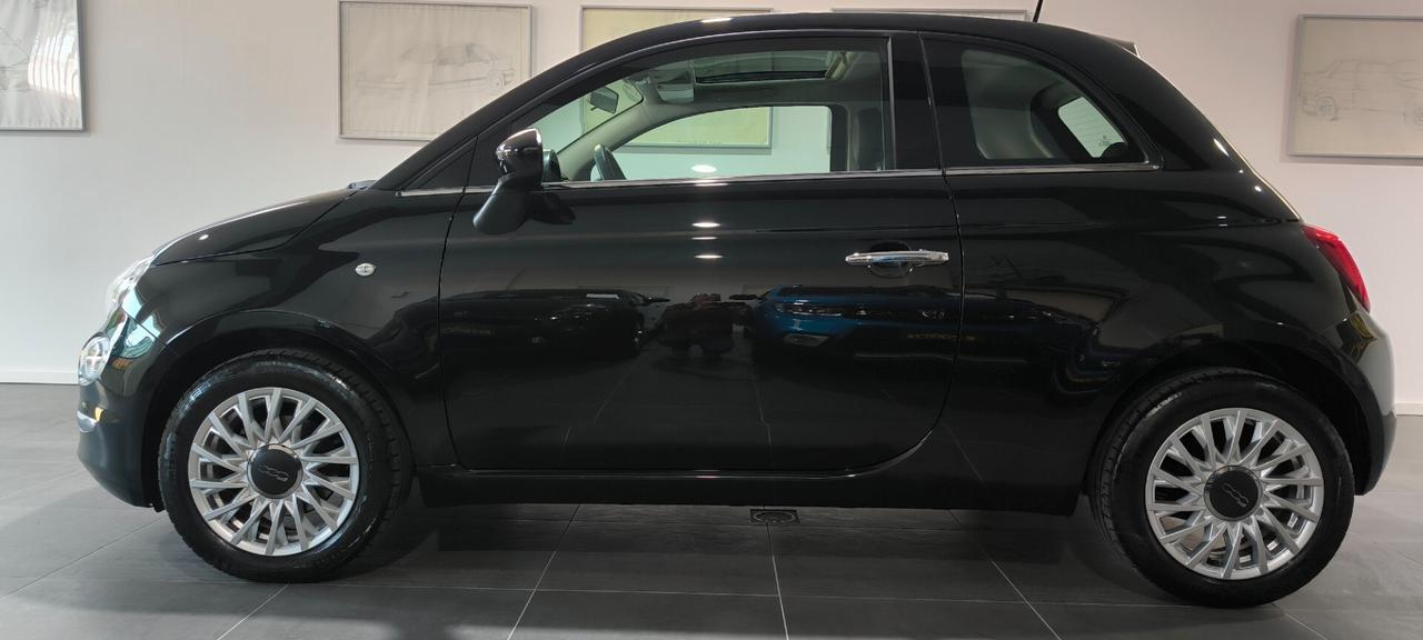 Fiat 500 1.2 lounge unipro km34mila ok neopatentati