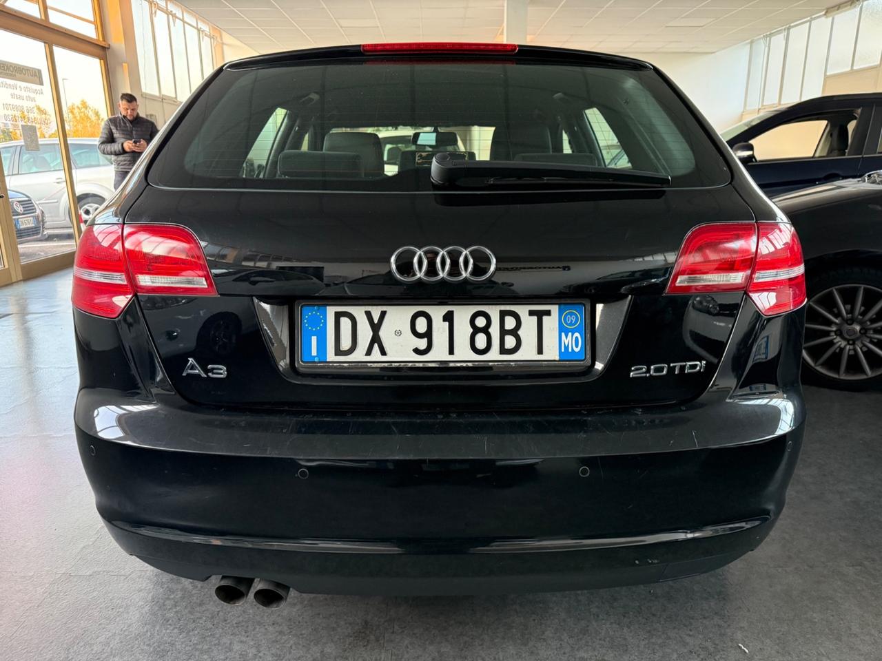 Audi A3 SPB 2.0 TDI F.AP. Ambition unico proprietario
