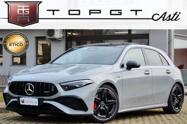 MERCEDES-BENZ A 35 AMG 4MATIC 306cv AUTO, GARANZIA UFFICIALE, UNICOPROPRIETARIO, UFF ITALIANA, EURO 6E, TETTO, NIGHT PACK, FARI MULTIBEAM, HI-FI PREMIUM, PERMUTE
