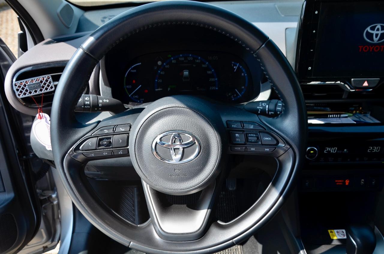 TOYOTA YARIS CROSS 1.5h FULL HYBRID LOUNGE FWD 116cv E-CVT, GARANZIA UFF TOYOTA, UFF ITALIANA, UNICOPROPRIETARIO, SERVICE TOYOTA, TETTO, RETRO, PERMUTE