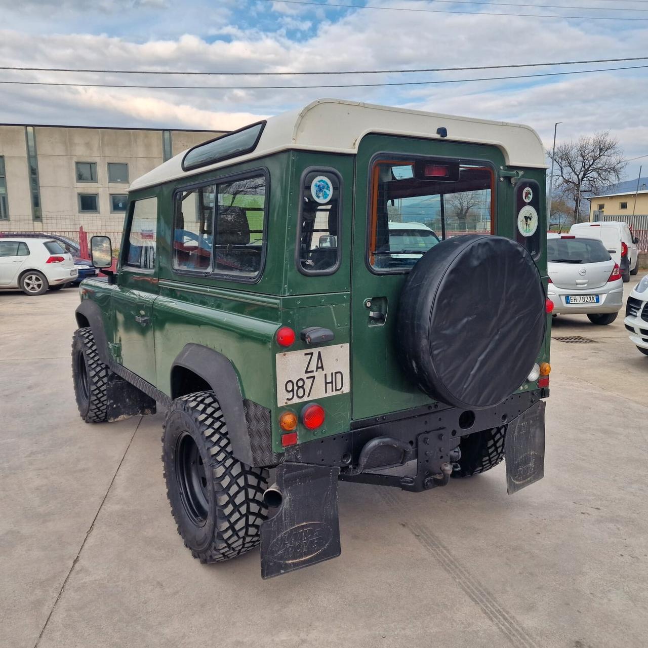 Land Rover Defender 90 2.5 Td5 GANCIO DI TRAINO E CARRELLO APPENDICE