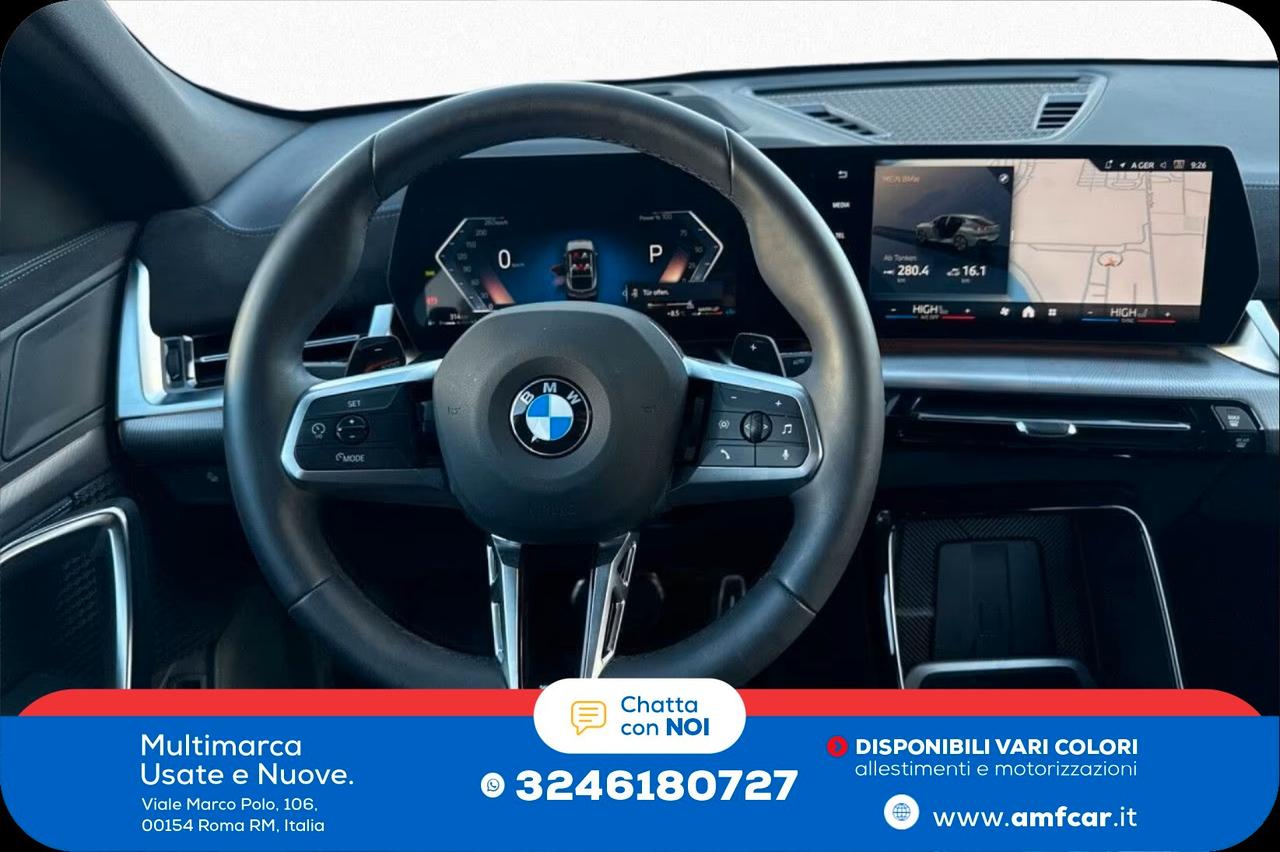 Bmw X2 1.8 diesel 150cv M Sport Navi Pdc