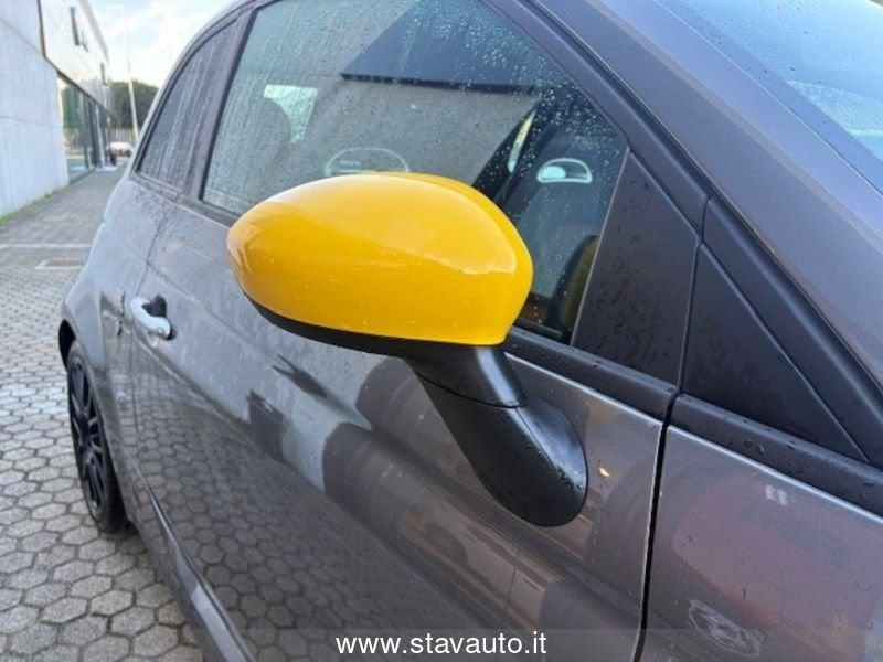 Abarth 595 595 C 1.4 Turbo T-Jet 165 CV Pista - Scarico Record Monza, Pinze freno Gialle e Dischi freno