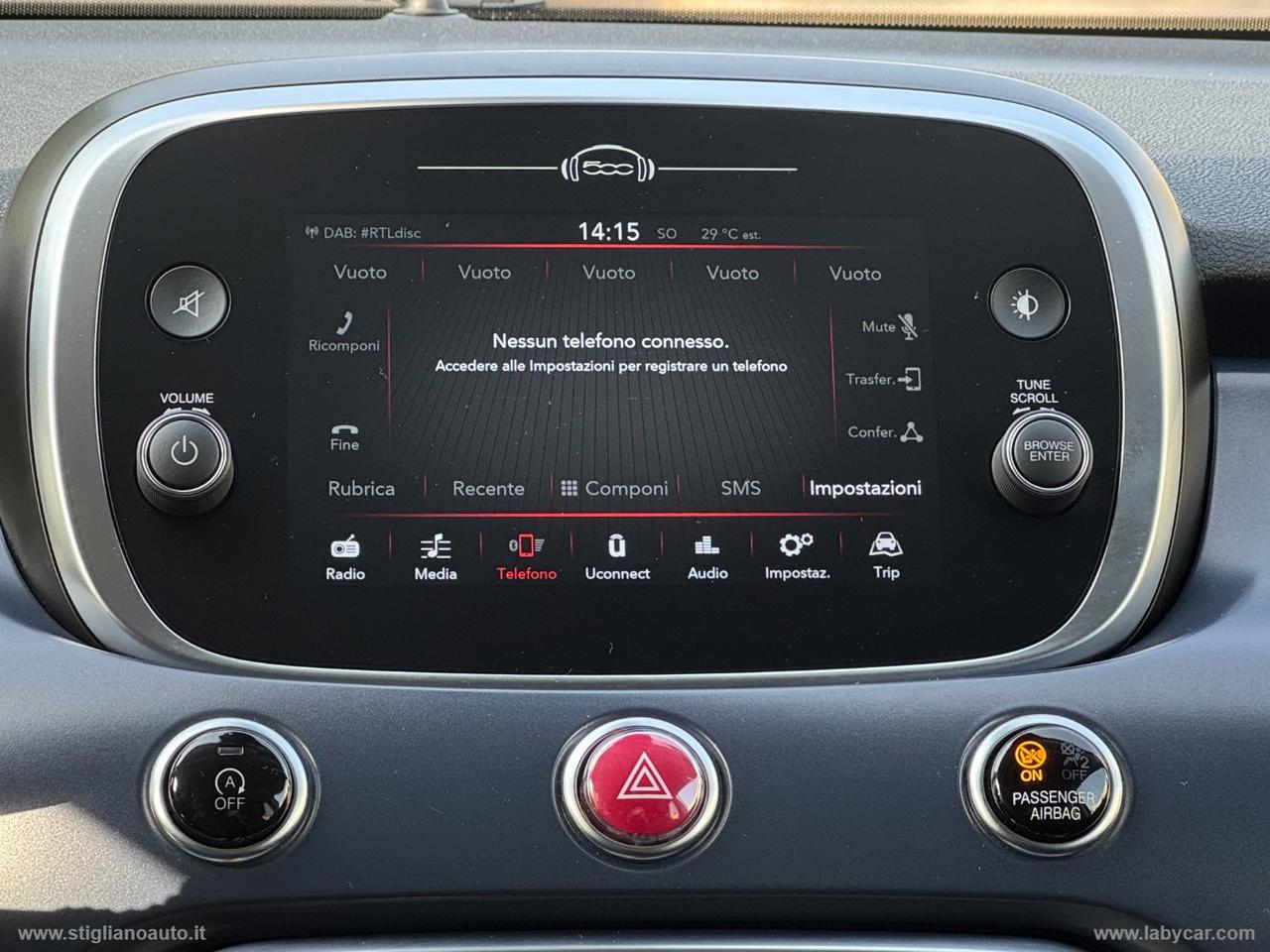 FIAT 500X 1.3 M.Jet 95 CV Connect