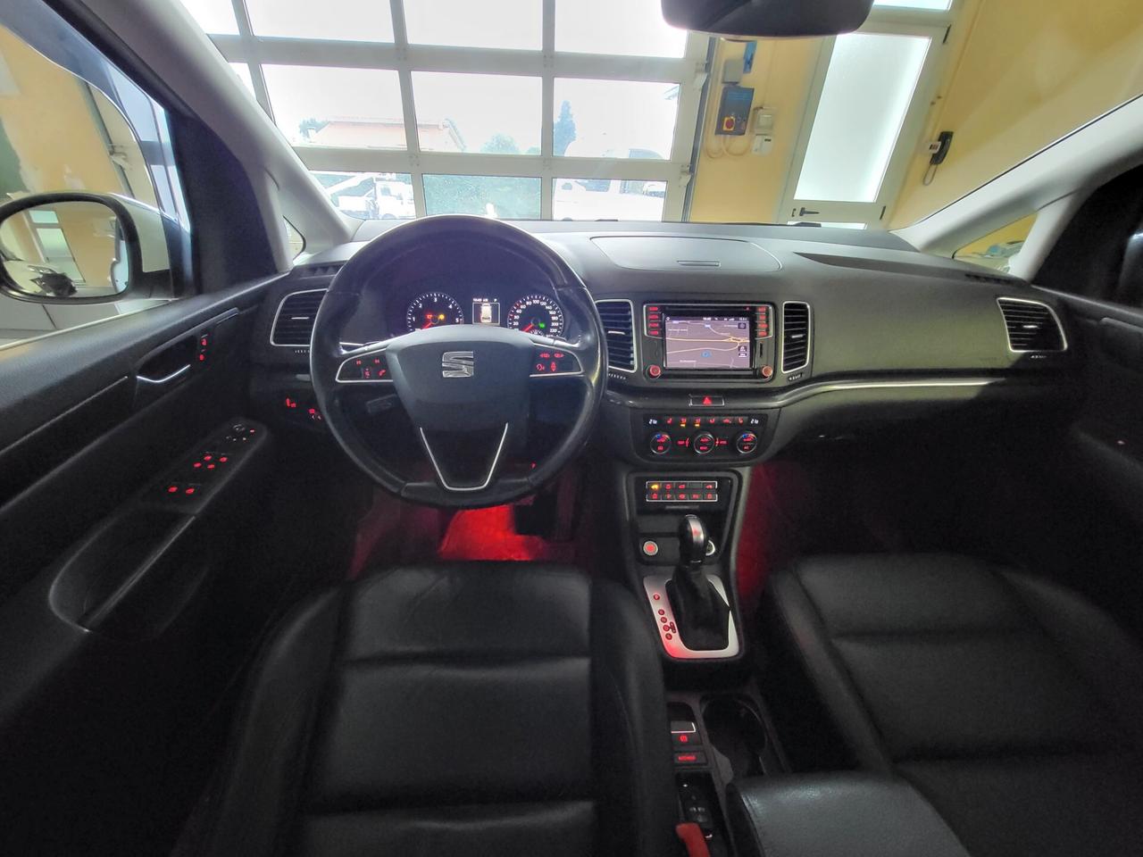 Seat Alhambra 2.0 TDI 184 CV DSG gancio traino accessoriatissima!!!