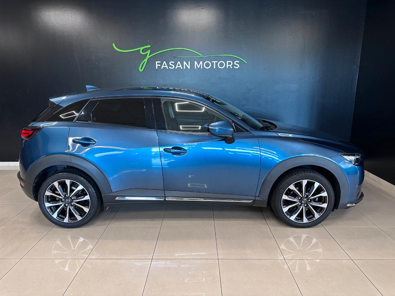 Mazda CX-3 1.8 Exceed navi i-Activsense Technology e Leather Pack Black awd 115cv auto my18