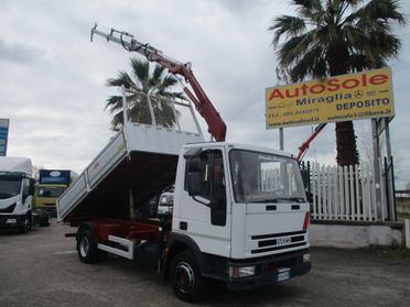 Iveco EUROCARGO 100E18 GRU AMCO-VEBA 545/3S+RIBALTABILE