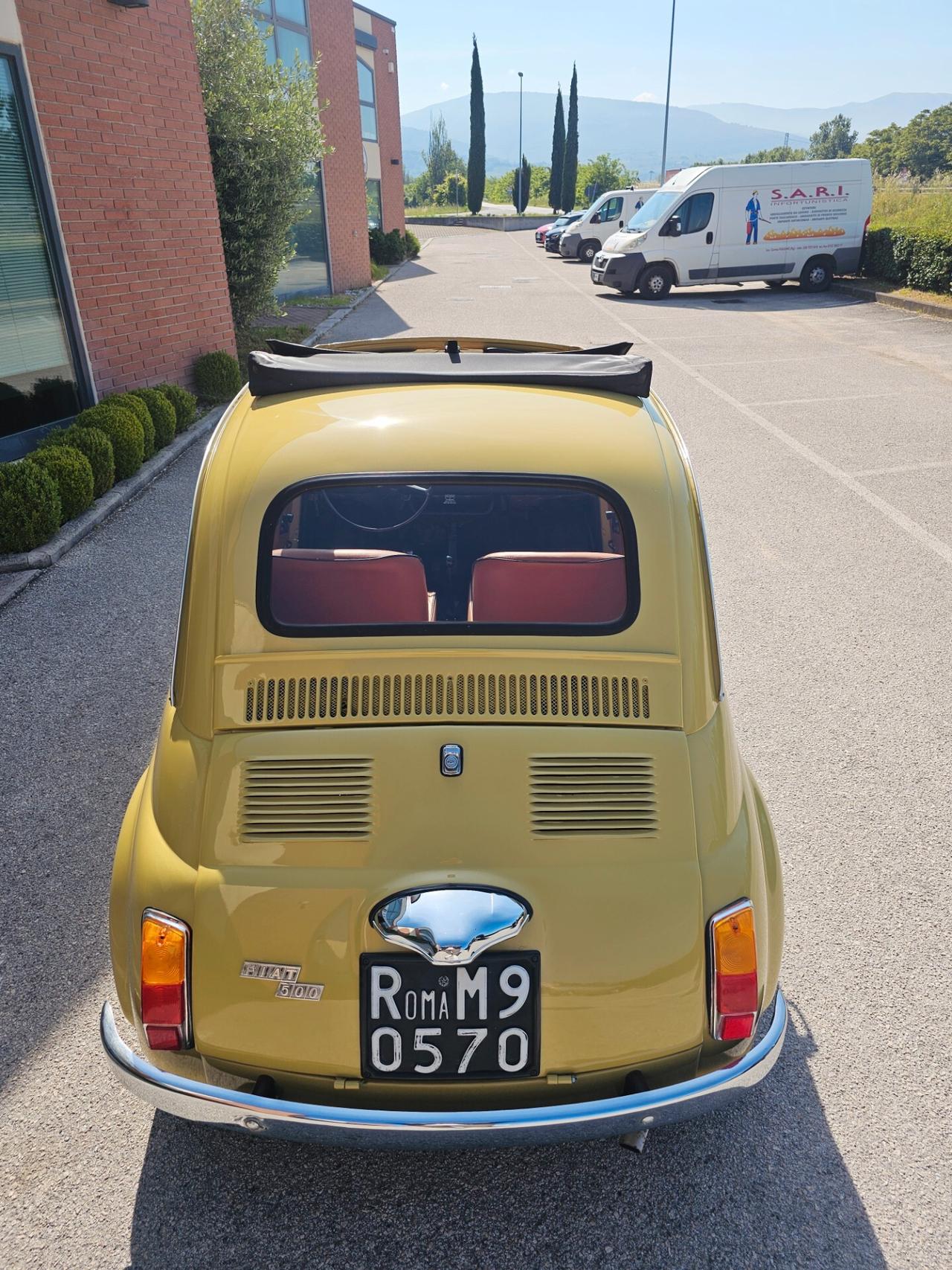 Fiat Cinquecento Fiat 500 R Restauro totale Due proprietari