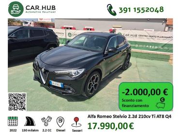 Alfa Romeo Stelvio 2.2 Turbodiesel 210 CV AT8 Q4 Ti