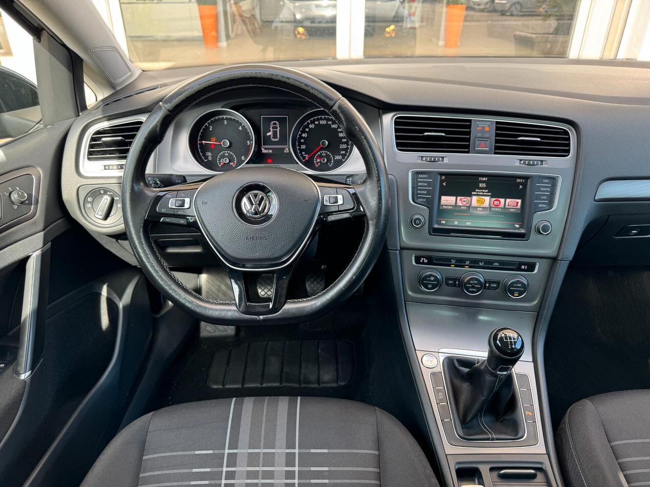 Volkswagen Golf 1.6 TDI 110 CV 5p. Comfortline BlueMotion Tech, Tagliandata