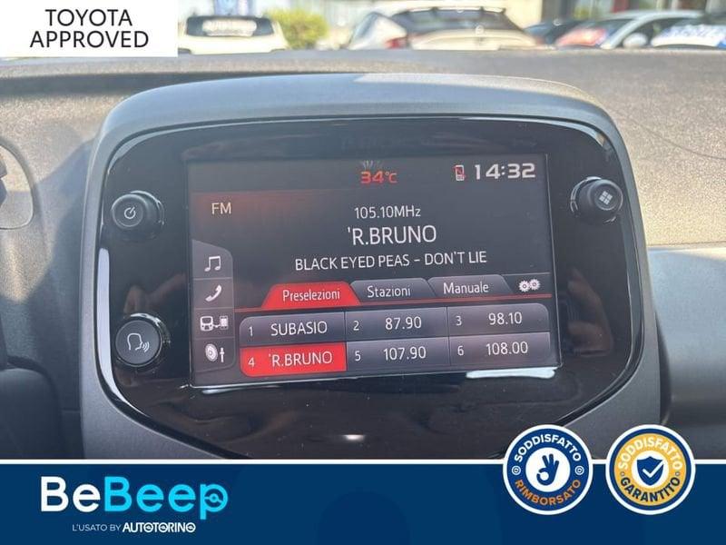 Toyota Aygo 5P 1.0 X-PLAY 72CV