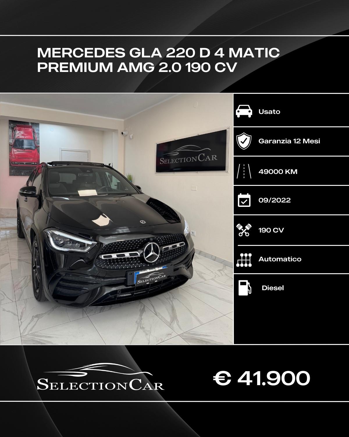 Mercedes-benz GLA 220 GLA 220 d Automatic 4Matic Premium