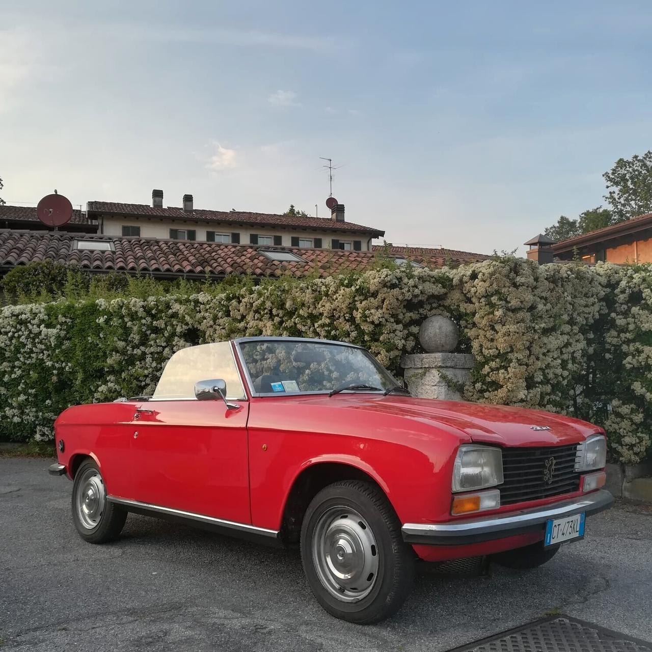 Peugeot 304 cabrio motore revisionato a nuovo