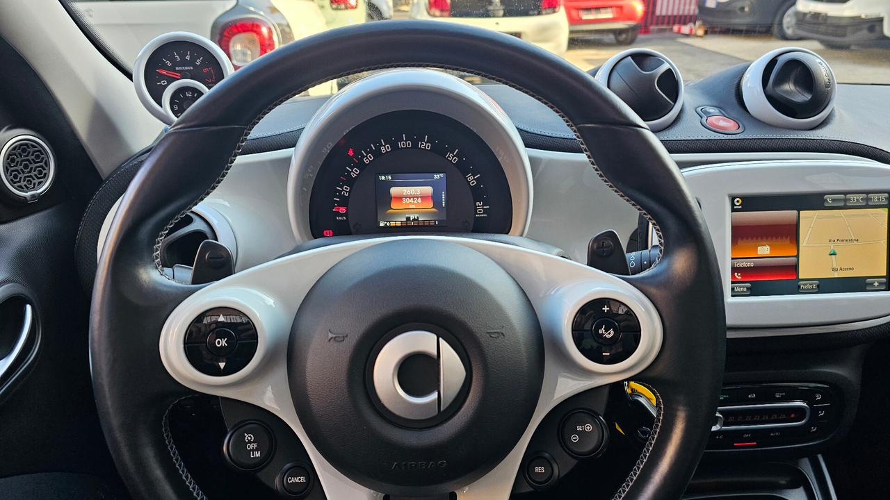 Smart ForFour BRABUS XCLUSIVE CABRIO 109cv UNIPRO' FULL WHITE FULL OPT