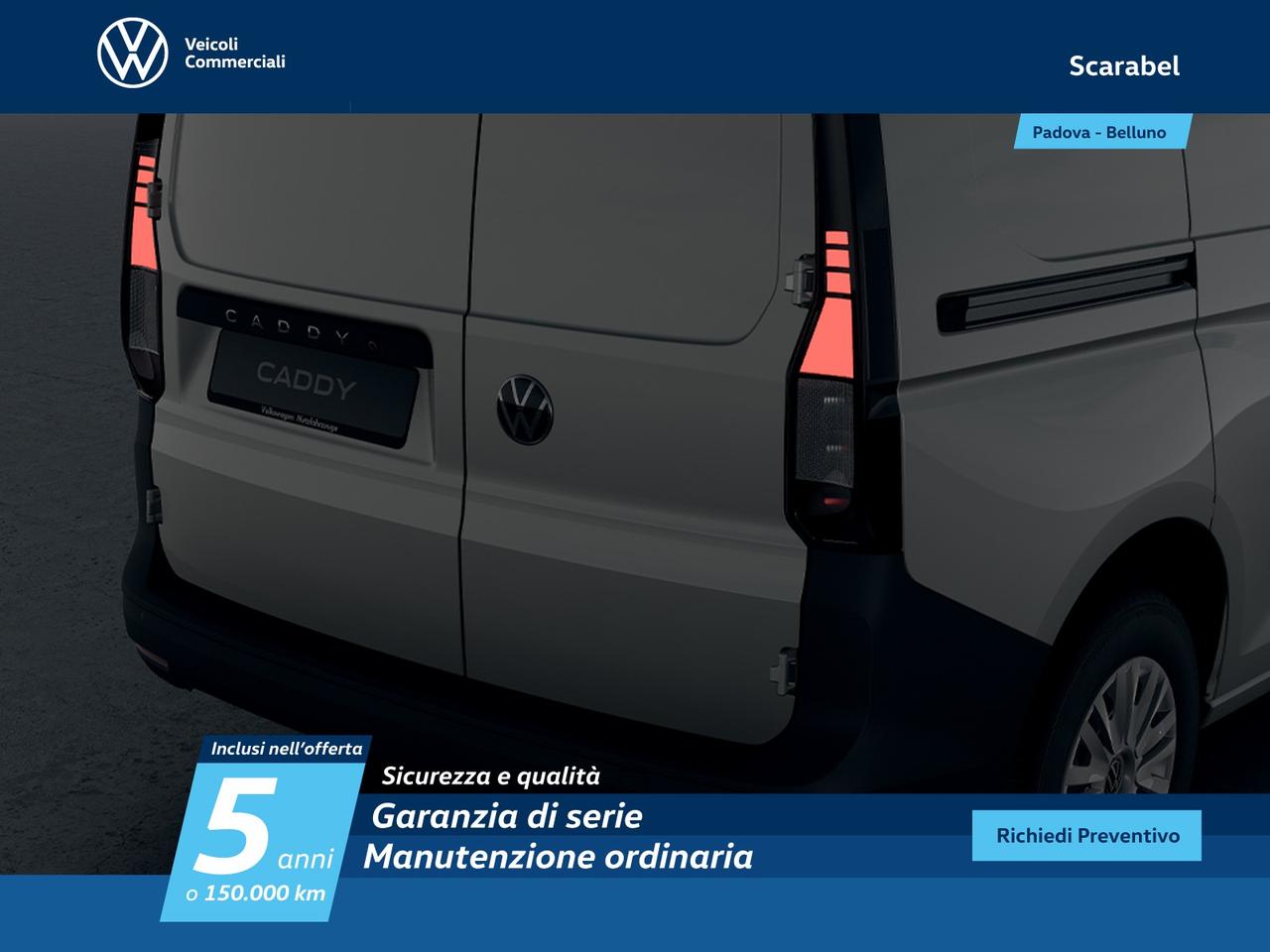 Volkswagen Caddy cargo 2.0 tdi 102cv business my24