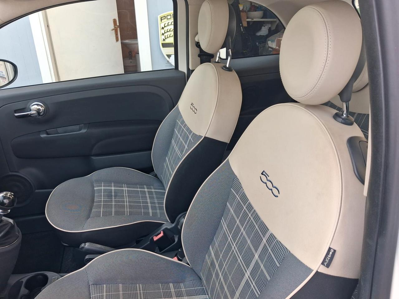 Fiat 500 1.2 69 C.V. LOUNGE TETTO PANORTAMICO KM 78432