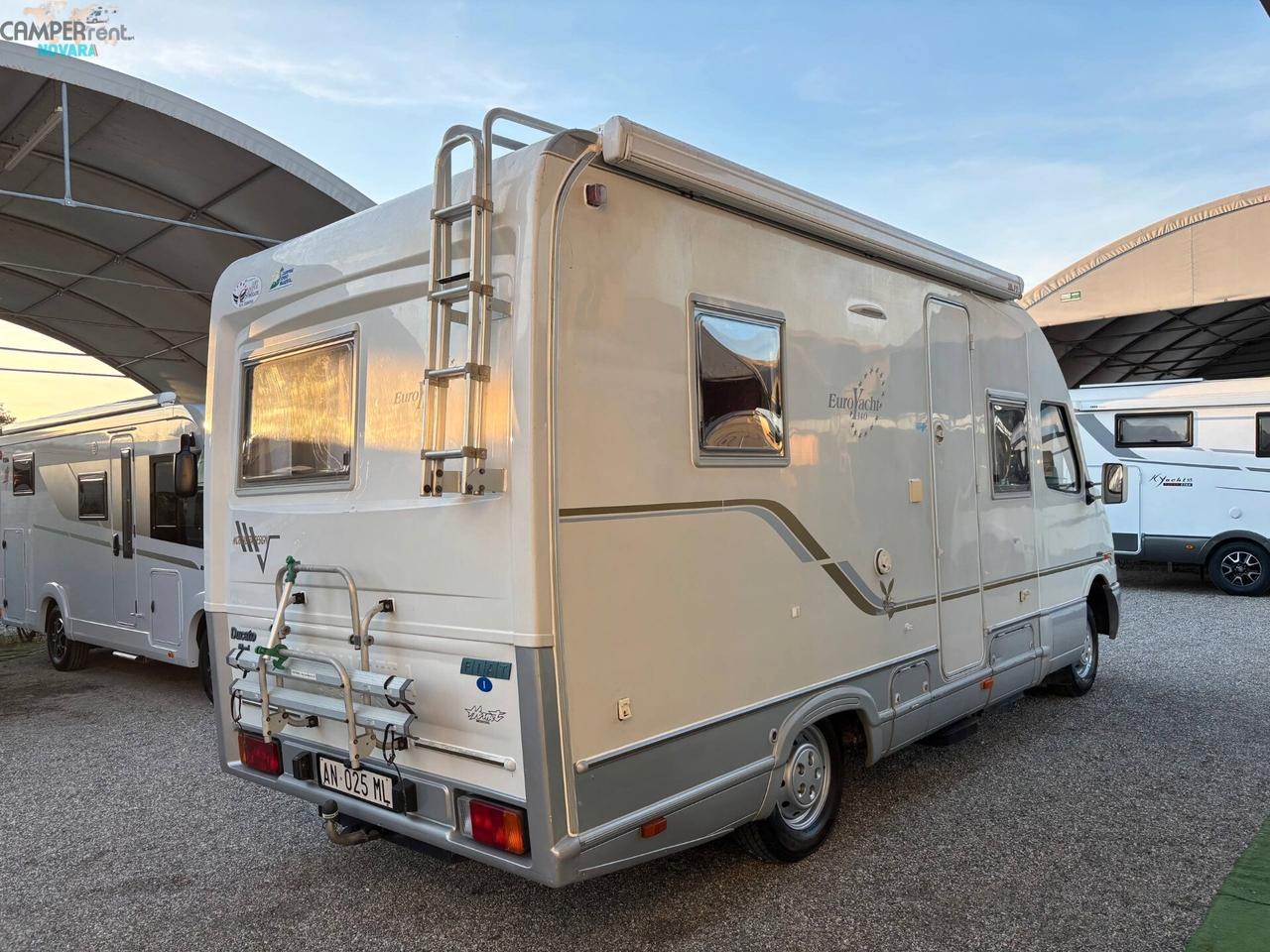 MOBILVETTA EURO YACHT 140 - motorhome con letto alla francese in coda
