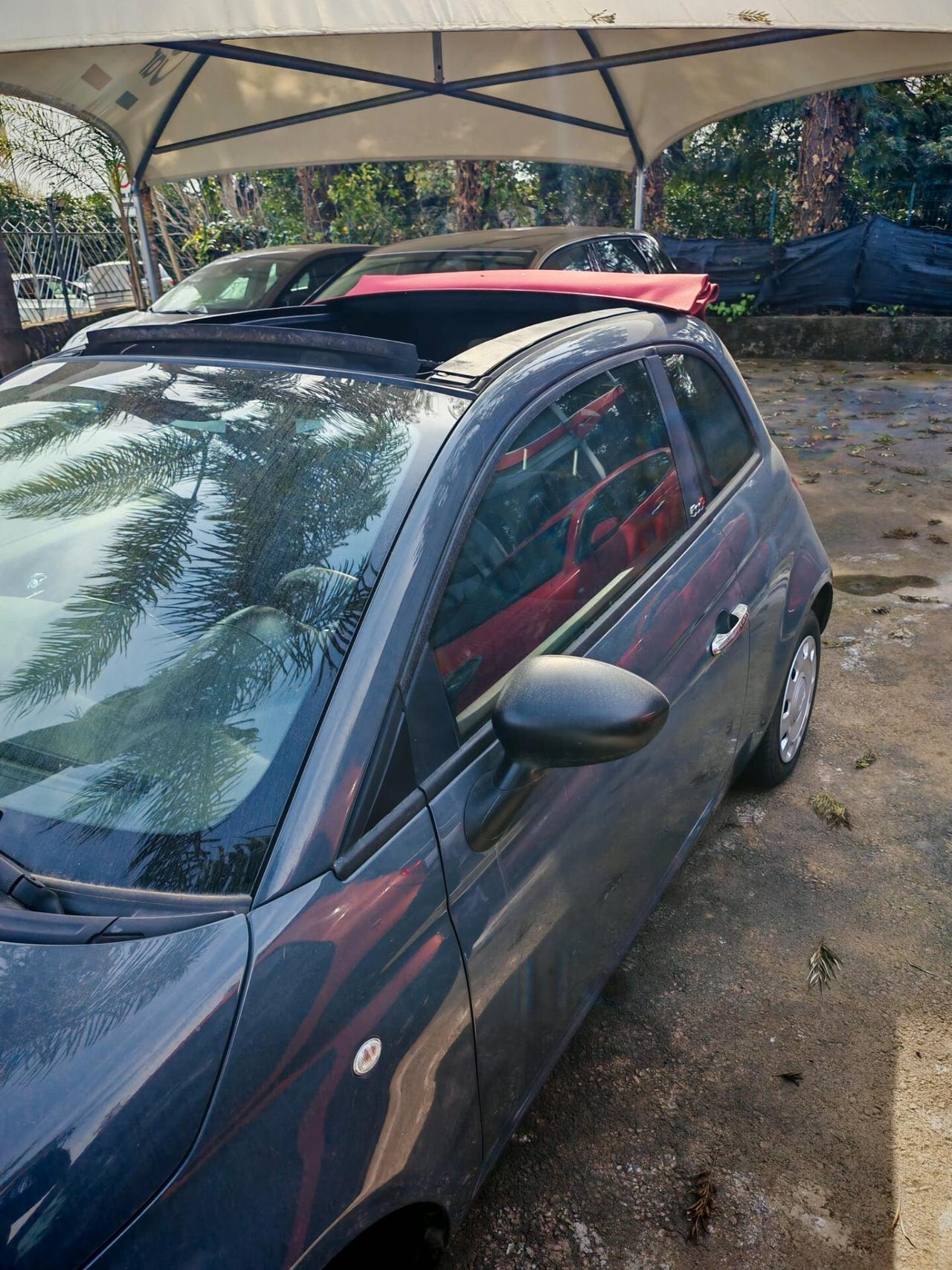 Fiat 500 C 1.0 Hybrid Red