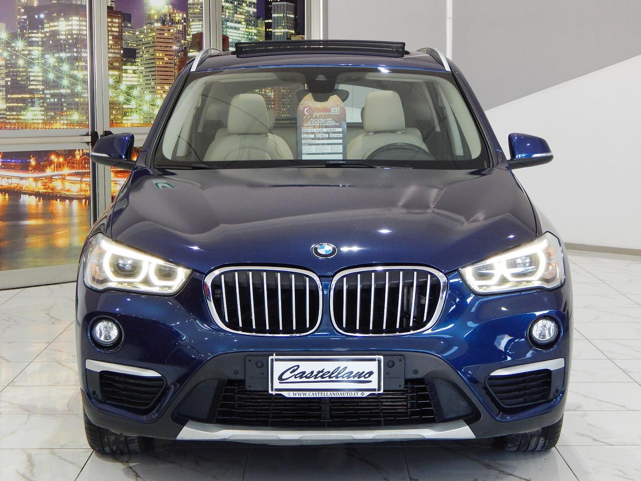 BMW X1 xdrive20d xLine Aut. TETTO-NAVI-PELLE-PARK-XENON