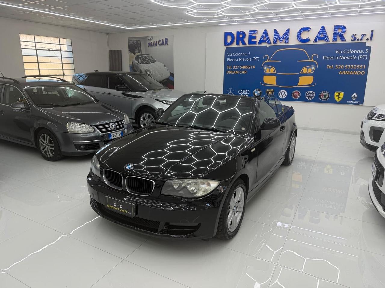 BMW 118d Cabrio 2.0 143Cv 5p. Diesel -Ok Neopatentati