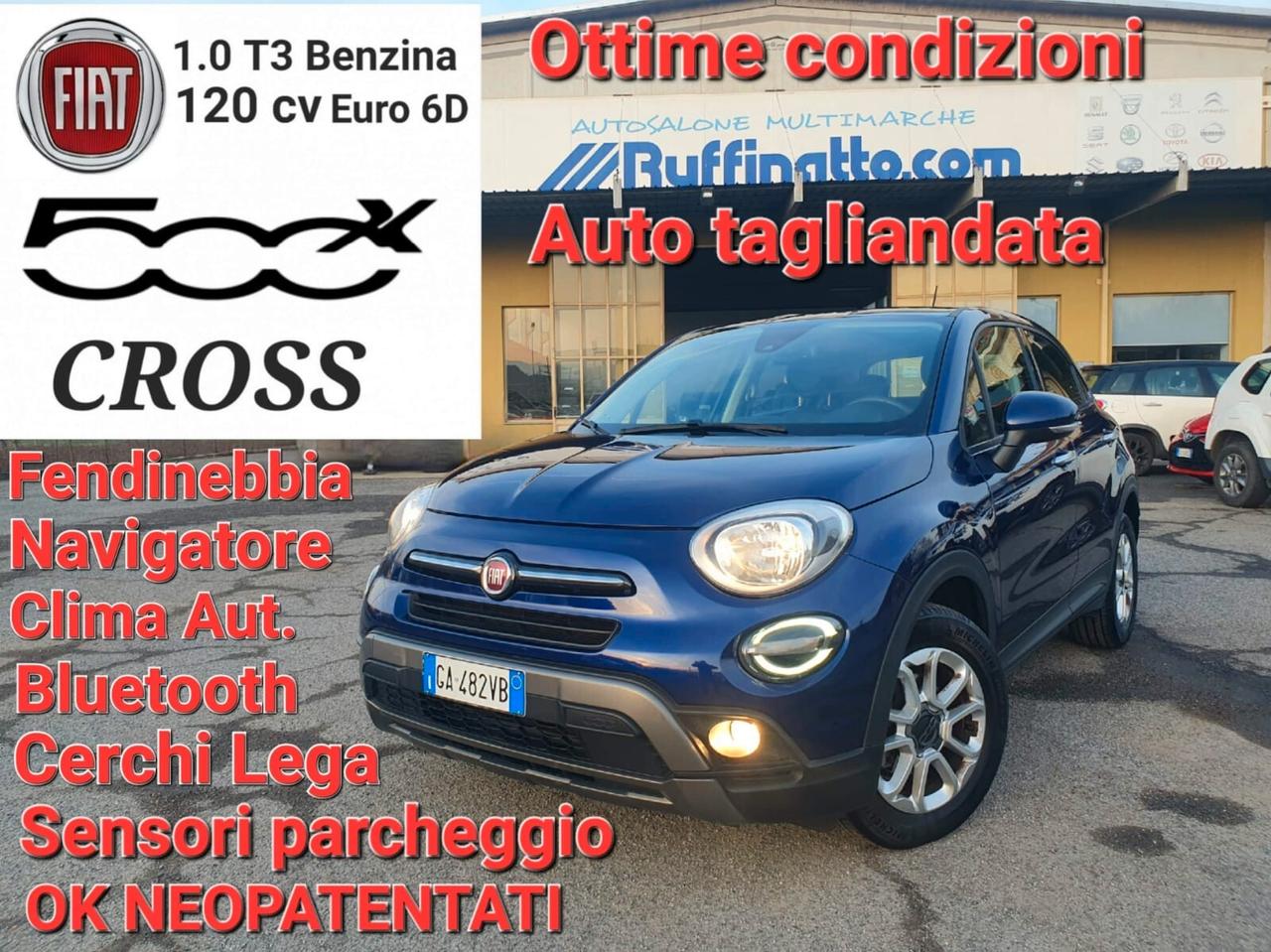 Fiat 500X 1.0 T3 120 CV City Cross