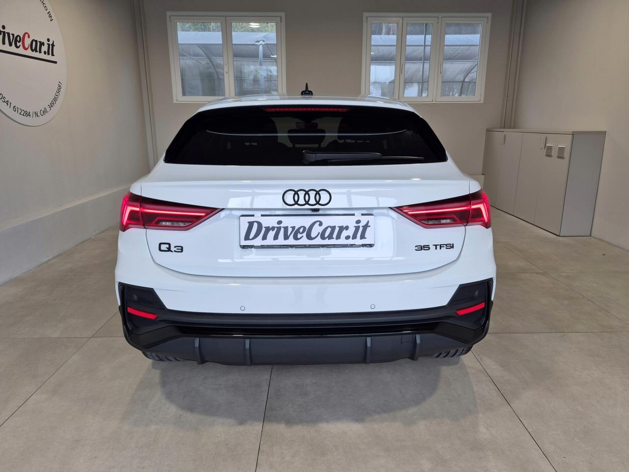 Audi Q3 SPORTBACK 1.5 TFSI S TRONIC S LINE PELLE LED NAVI