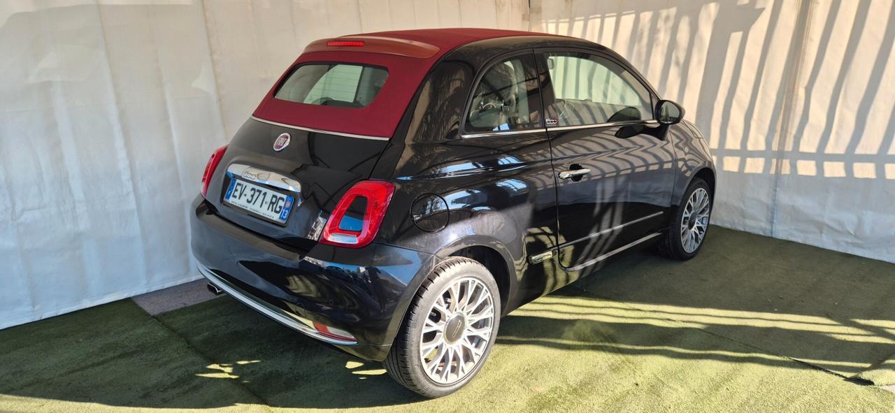 FIAT 500C BENZINA 1.2 69CV CABRIOLET 10/2017
