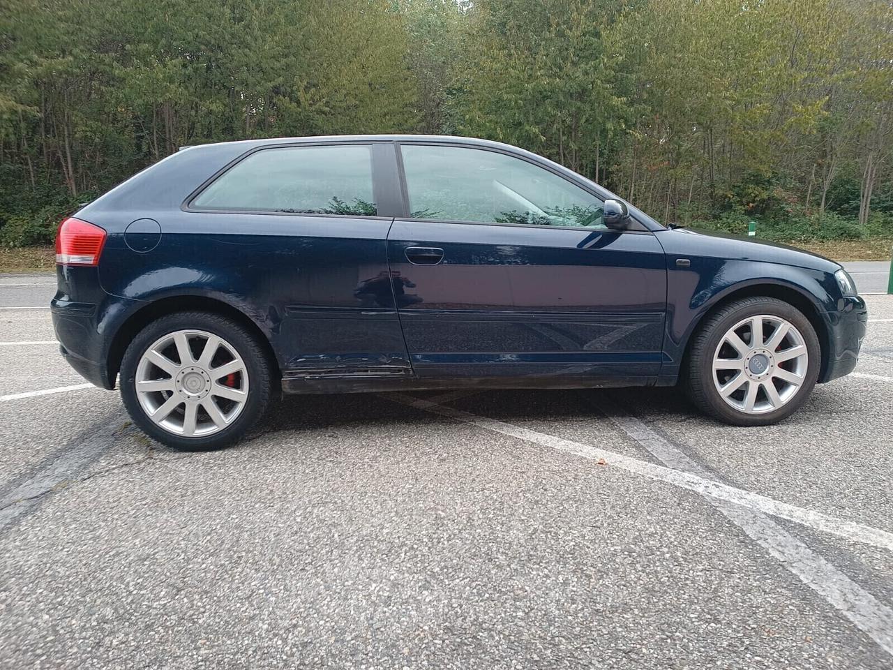Audi A3 2.0 FSI 150cv 114850Km Brancale Danneggiato