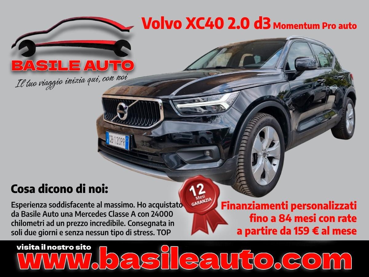 Volvo XC40 D3 Momentum Pro