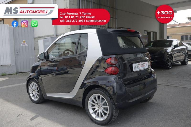 smart fortwo fortwo 1000 52 kW MHD cabrio passion