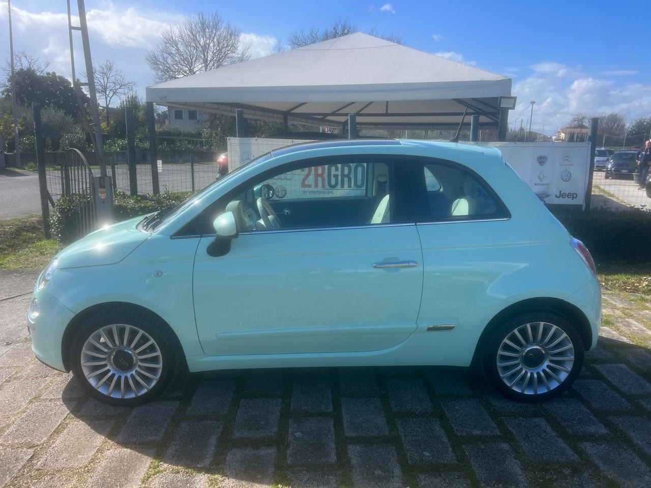 Fiat 500 1.3MJT 95CV Lounge LATTE E MENTA-2015