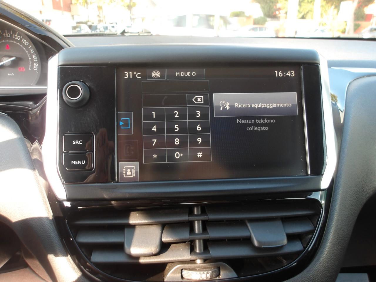 PEUGEOT 208 1.2 BENZ-GARANZIA FULL-2016