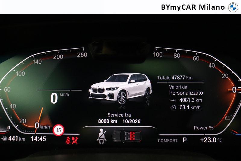 BMW X5 40 d Mild Hybrid 48V Msport xDrive Steptronic